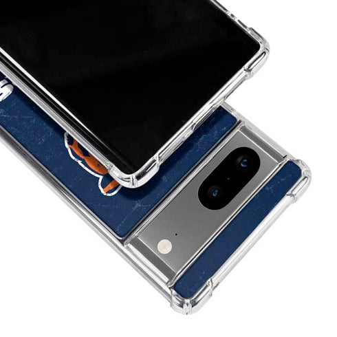 NFL Chicago Bears - Alternate Distressed Google Pixel 7a Clear Case